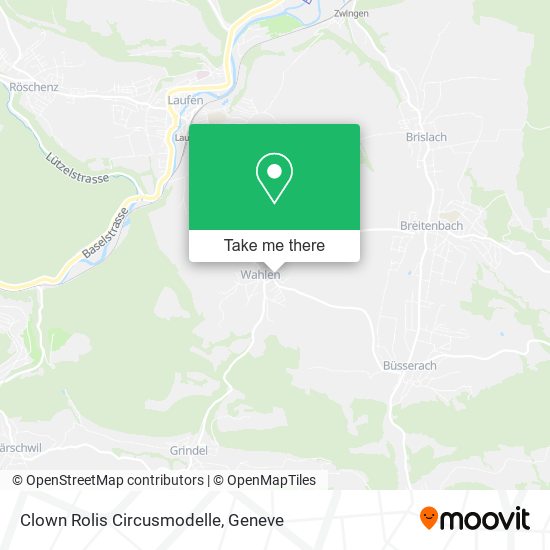 Clown Rolis Circusmodelle map