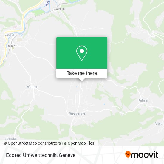 Ecotec Umwelttechnik map