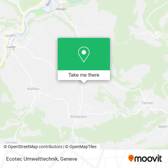 Ecotec Umwelttechnik map