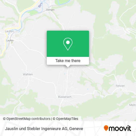 Jauslin und Stebler Ingenieure AG map