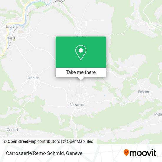 Carrosserie Remo Schmid map