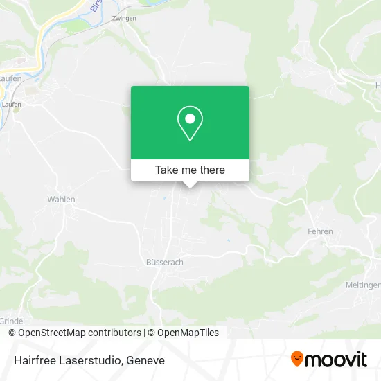 Hairfree Laserstudio map