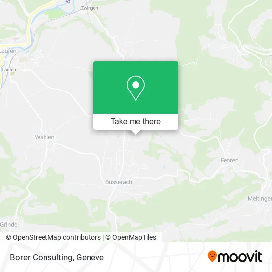 Borer Consulting map