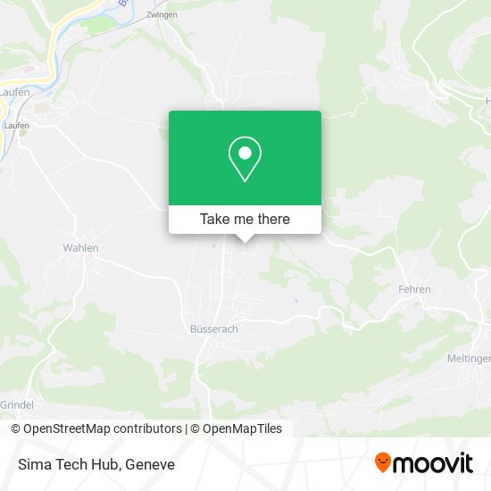 Sima Tech Hub map