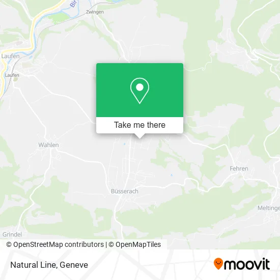 Natural Line map