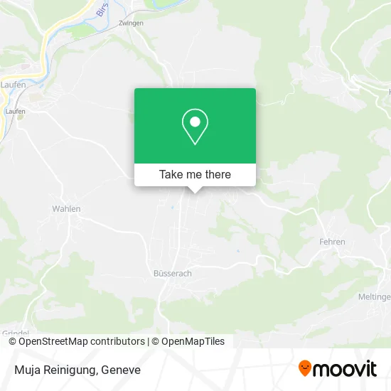 Muja Reinigung map