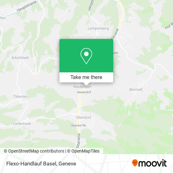 Flexo-Handlauf Basel map