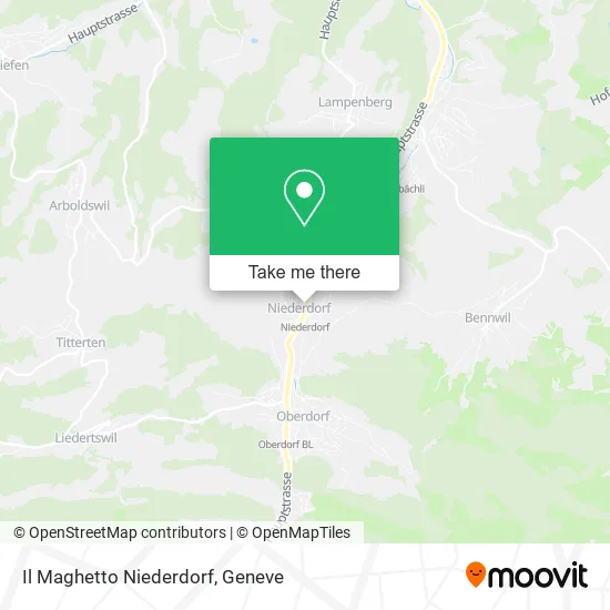 Il Maghetto Niederdorf map