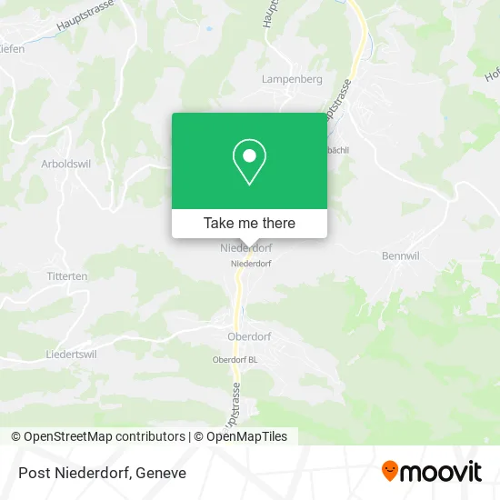 Post Niederdorf plan