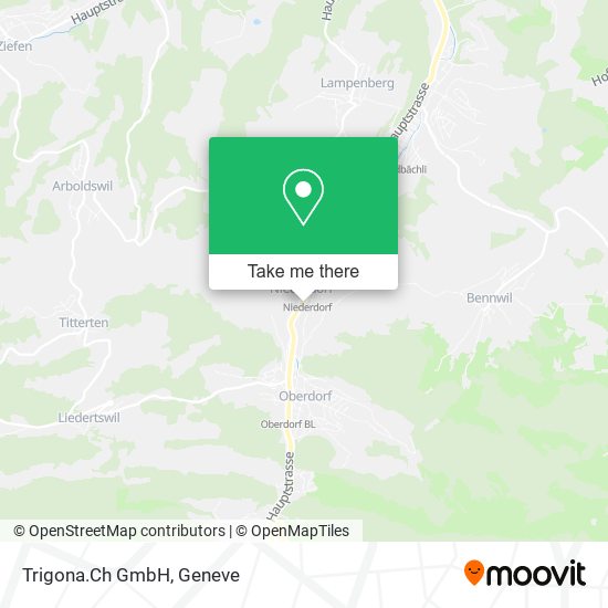 Trigona.Ch GmbH map