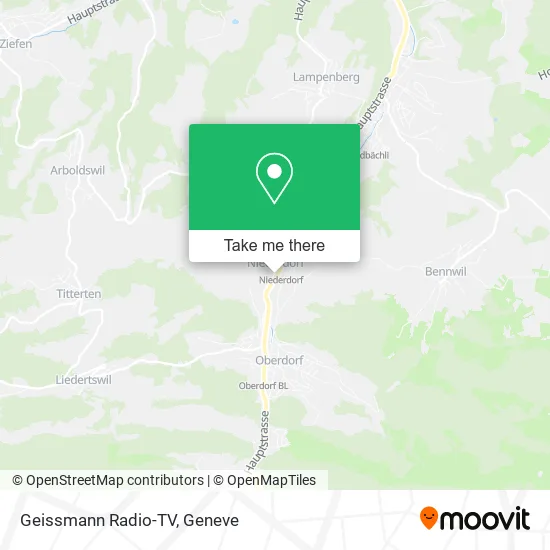 Geissmann Radio-TV plan