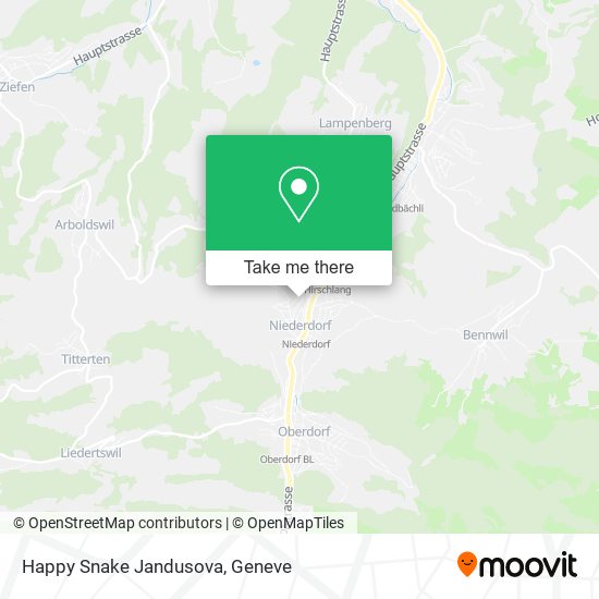 Happy Snake Jandusova map