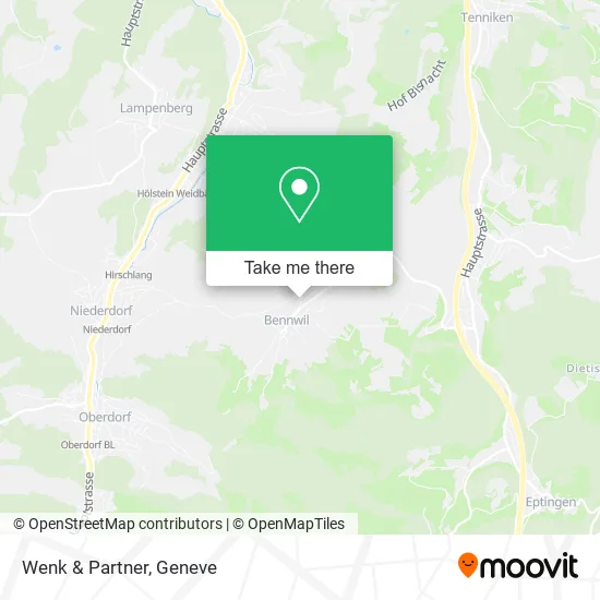 Wenk & Partner map