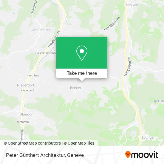 Peter Günthert Architektur map