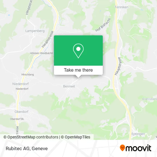 Rubitec AG map
