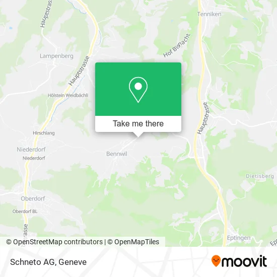 Schneto AG map