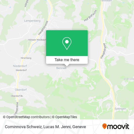 Cominnova Schweiz, Lucas M. Jenni map