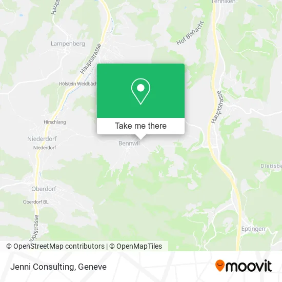 Jenni Consulting map