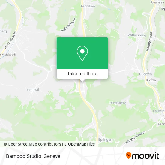 Bamboo Studio map