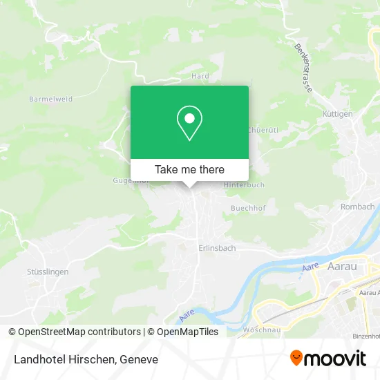 Landhotel Hirschen map