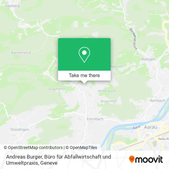 Andreas Burger, Büro für Abfallwirtschaft und Umweltpraxis map