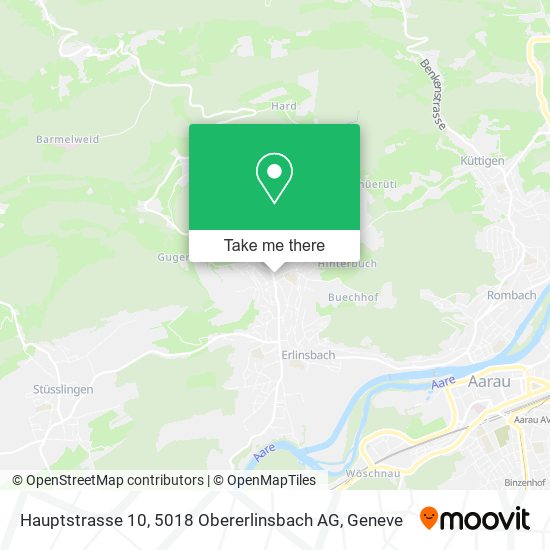 Hauptstrasse 10, 5018 Obererlinsbach AG map