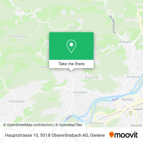 Hauptstrasse 10, 5018 Obererlinsbach AG map