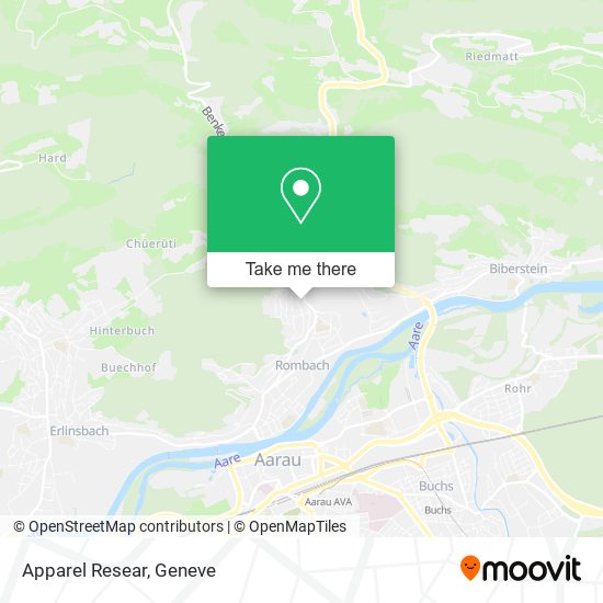 Apparel Resear map