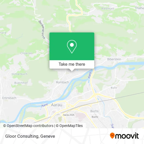 Gloor Consulting map