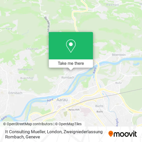 It Consulting Mueller, London, Zweigniederlassung Rombach map
