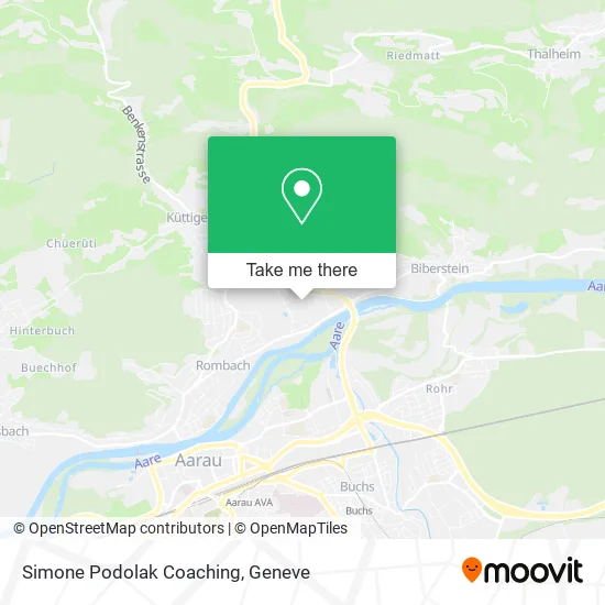 Simone Podolak Coaching map