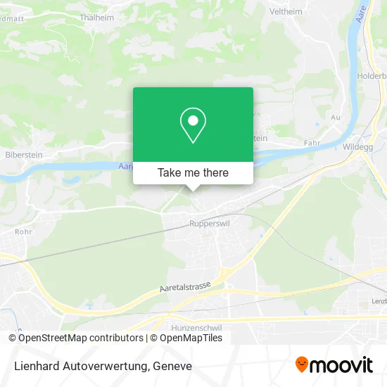 Lienhard Autoverwertung map