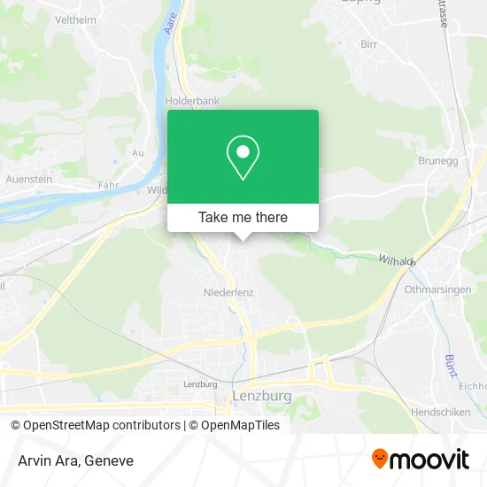 Arvin Ara map