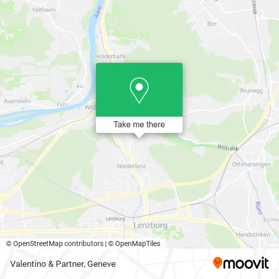 Valentino & Partner map