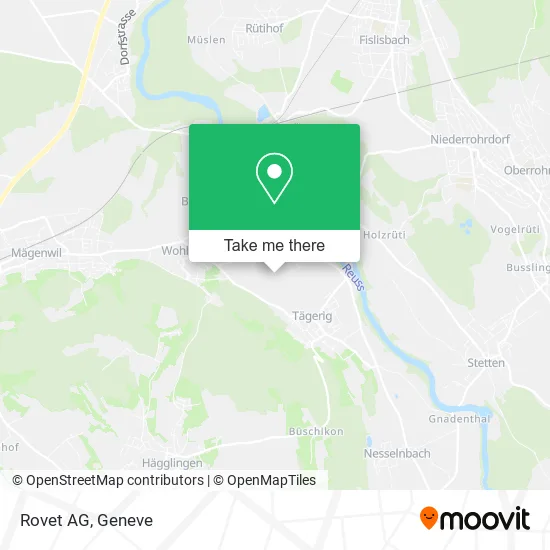 Rovet AG map