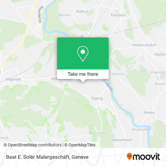 Beat E. Solèr Malergeschäft map