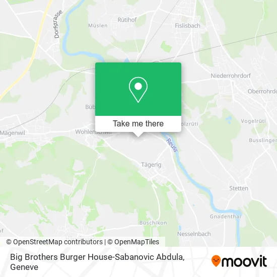 Big Brothers Burger House-Sabanovic Abdula map
