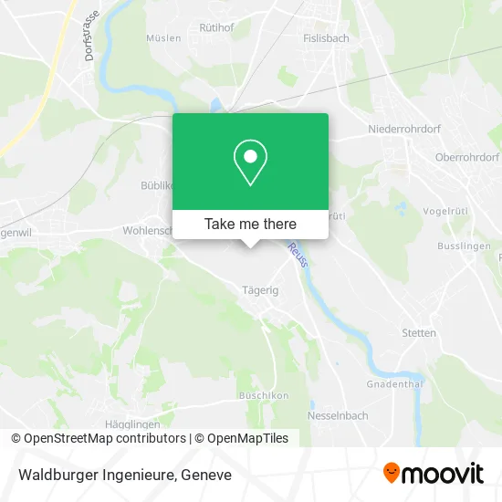 Waldburger Ingenieure map