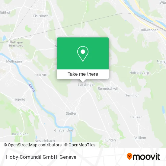 Hoby-Comundil GmbH map