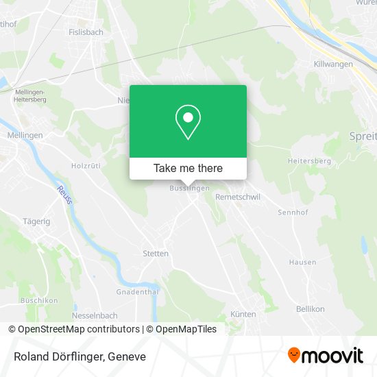 Roland Dörflinger map