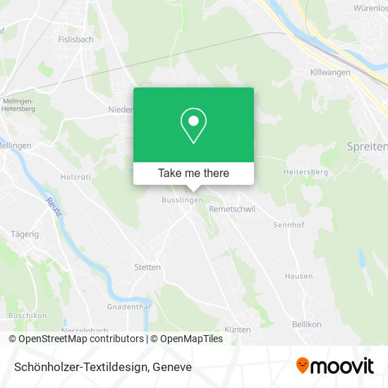 Schönholzer-Textildesign map