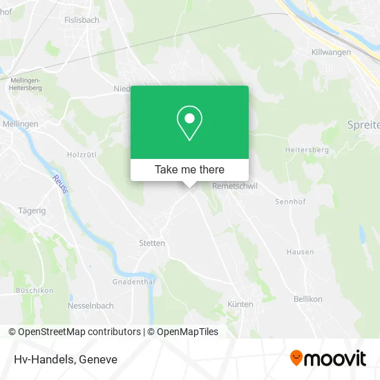 Hv-Handels map