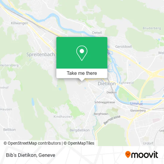 Bib's Dietikon map