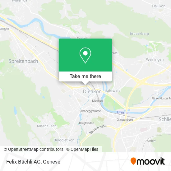 Felix Bächli AG map