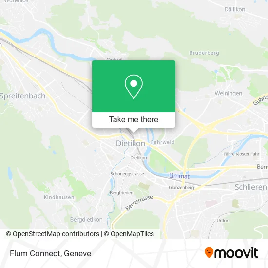 Flum Connect map