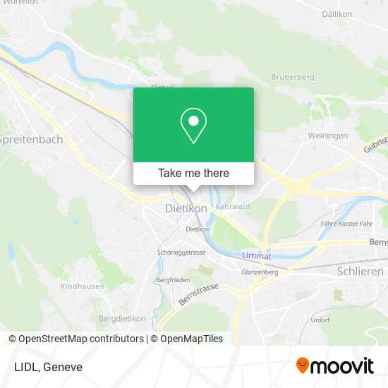 LIDL map