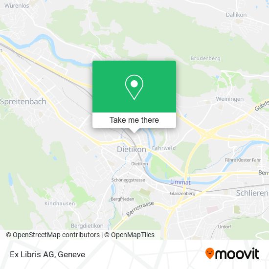 Ex Libris AG map