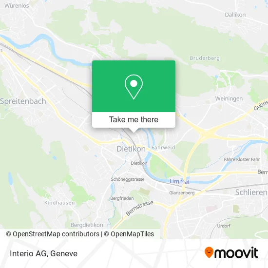 Interio AG map