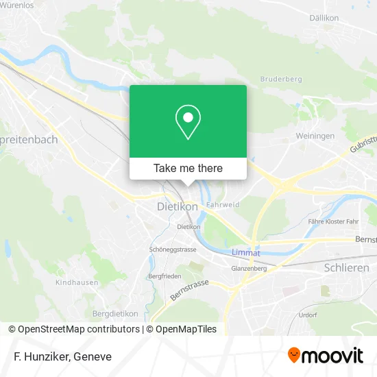 F. Hunziker map