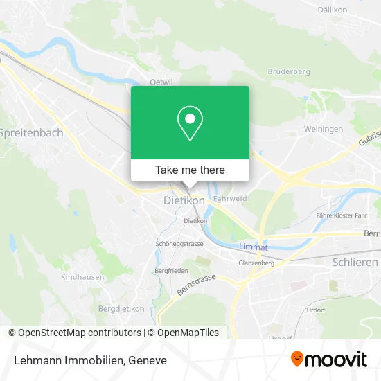 Lehmann Immobilien map